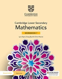 Image of Cambridge Lower Secondary : Mathematics Workbook Book 7