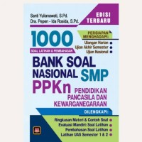 Image of Buku 1000 bank soal nasional SMP PPKN