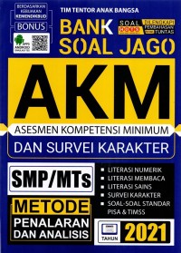 Image of Buku AKM 2021 Asesmen Kompetensi Minimum Bank Soal Jago