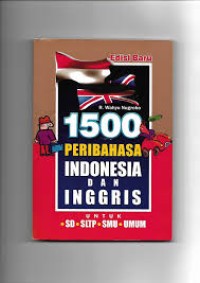 Image of 1500 Peribahasa Indonesia dan Inggris