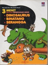 Image of 3 menit belajar pengetahuan umum : Dinosaurus, Binatang, Serangga