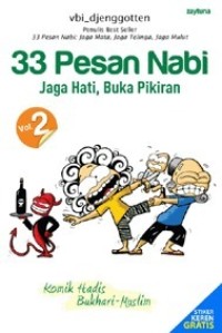 Image of 33 pesan nabi vol 2 : jaga hati, buka pikiran