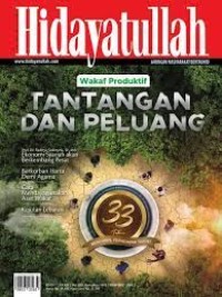 Image of Hidayatullah : wakaf produktif tantangan dan peluang