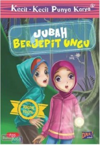 Image of Jubah berjepit ungu