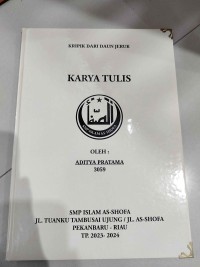 Image of Kripik dari Daun Jeruks