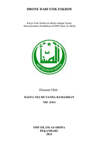 Image of Membuat Drone dari Stik Eskrim