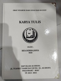 Image of Obat Nyamuk dari Serai dan Kunyit