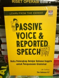 Image of Passive voice & reported speech