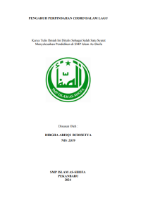 Image of Pengaruh Perpindahan Chord dalam Lagu