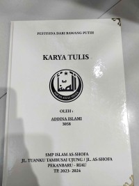 Image of Pestisida dari Bawang Putih