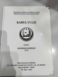 Image of Tekhnik Afirmasi Positif untuk Menenangkan Diri Saat Panik
