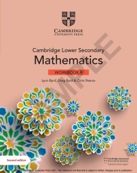 Image of Cambridge Lower Secondary : Mathematics Workbook Book 9